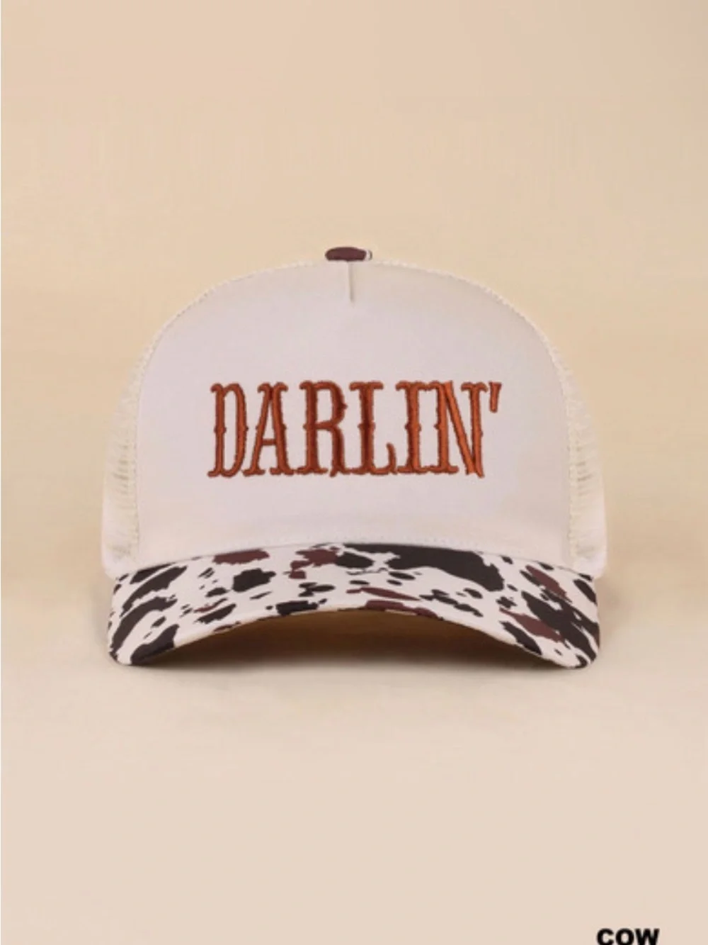 DARLIN' TWO TONE MESH SNAPBACK HAT